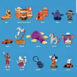 McDonald's Happy Meal 40th Anniversary 2019 Toys